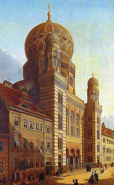 unknow artist Berlin-Synagoge in der Oranienburger Strabe